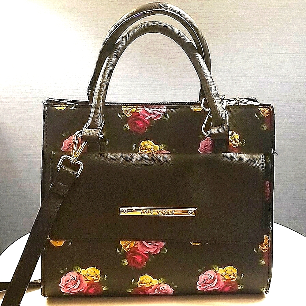 Betsey Johnson Floral Print Purse